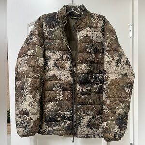 Cabela's Men's Puffy Camo Insulated Jacket, True Timber Strata, Size M